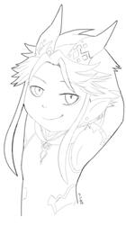 Chibi - Lineart - $30*